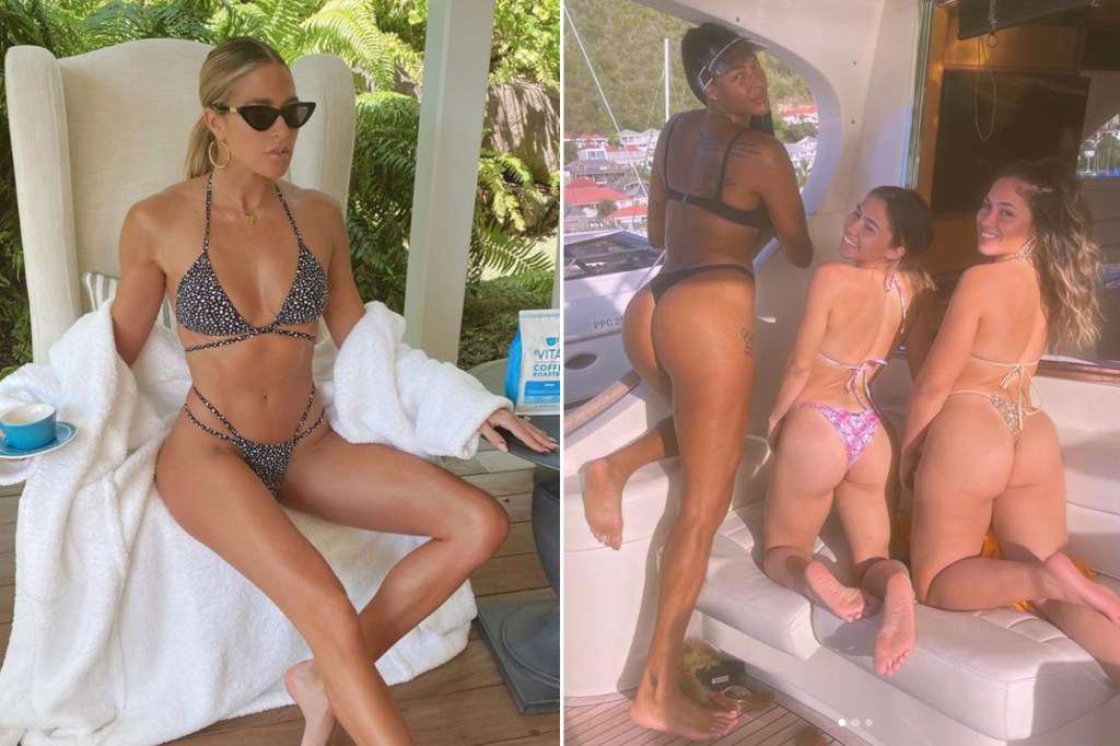 Random group of sports stars have wild, champagne-fueled yacht&nbsp;party