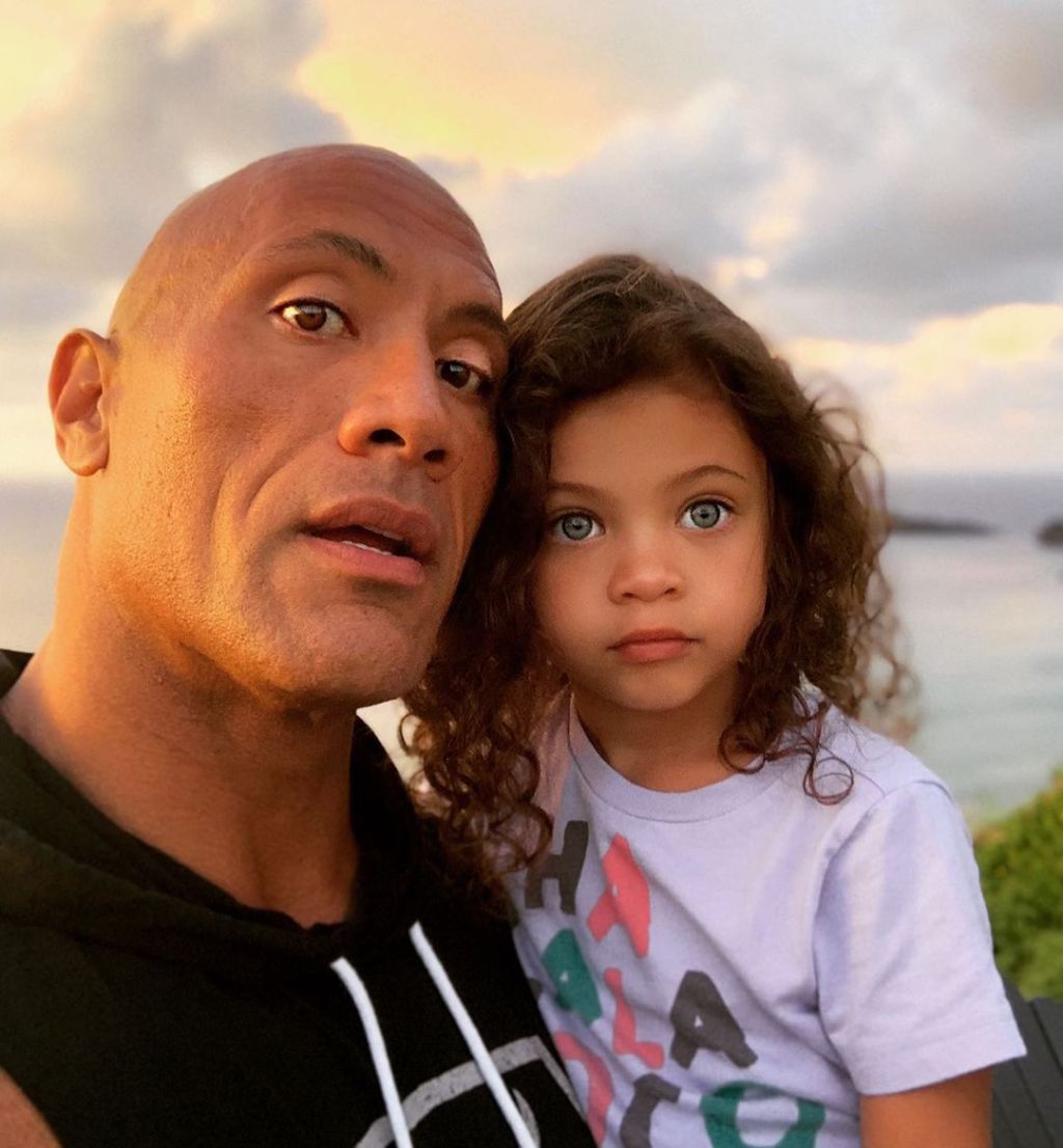 Dwayne Johnson with his daughters: See a softer side of ‘The&nbsp;Rock’
