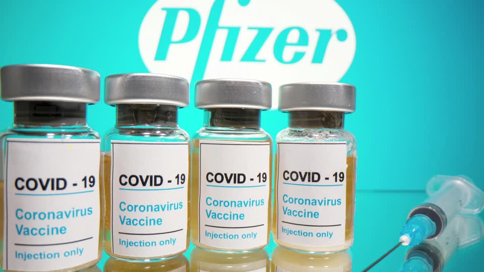 Pfizer says COVID-19 vaccine lasts 6 months, protects against&nbsp;variants