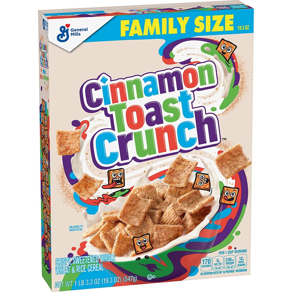 CINNAMON TOAST CRUNCH Shrimp Tails & Friends …ALLEGEDLY FOUND IN CEREAL&nbsp;BOX!!!