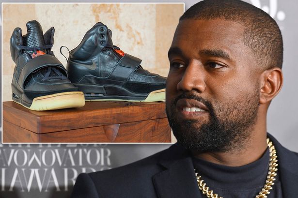 A pair of Kanye West’s sneakers are on sale for $1 million