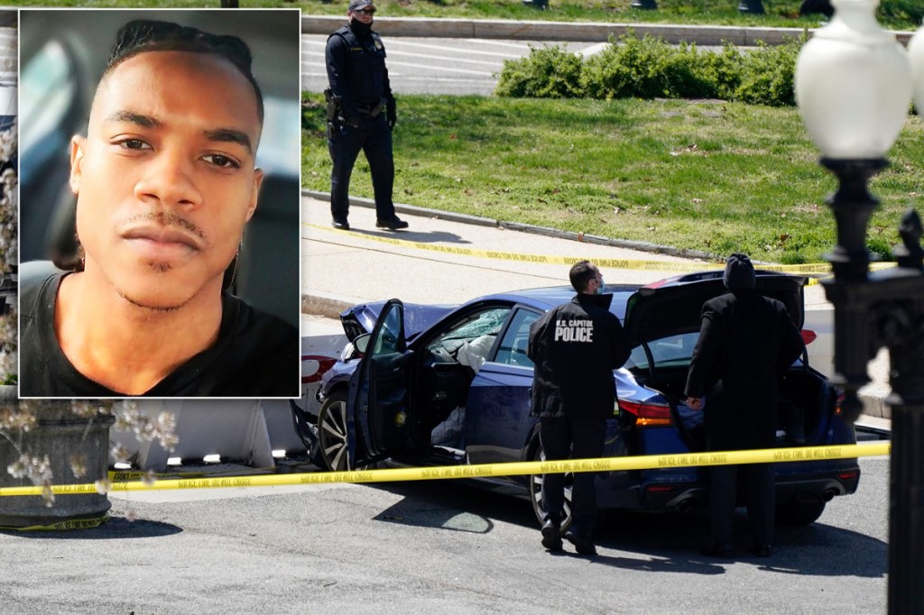 Suspect who smashed into barrier at US Capitol identified as Noah&nbsp;Green