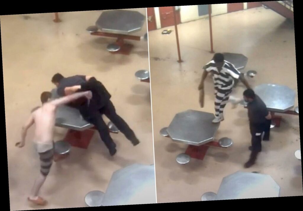 Video shows Oklahoma City inmate take guard hostage before being fatally&nbsp;shot