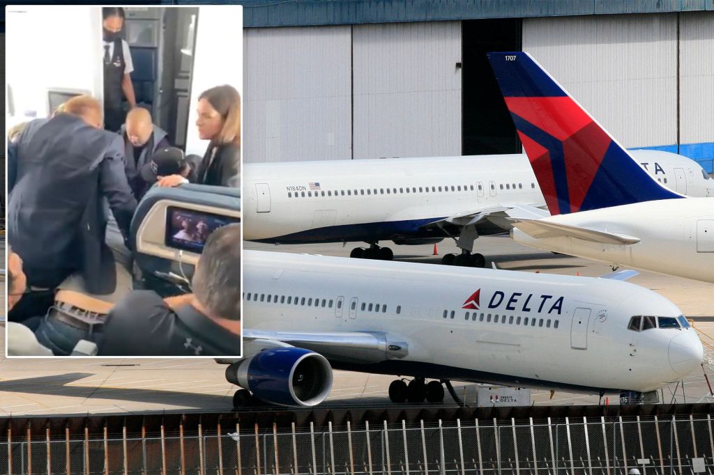 Delta flight diverted after unruly passenger tries to breach&nbsp;cockpit