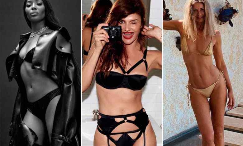 Over 50 and fab: Nine of the finest OG supermodels are hotter than&nbsp;ever