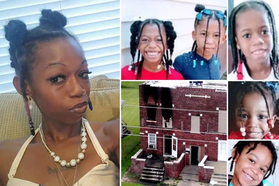 Illinois mother charged after all five of her children die in house&nbsp;fire￼