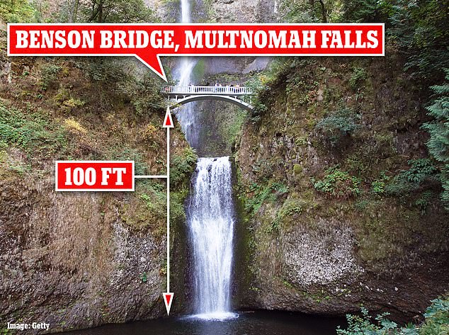 Mother, 2-year-old daughter survive 100-foot fall off Oregon hiking&nbsp;trail￼