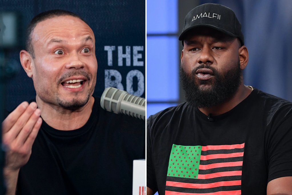 ‘Coward’ BLM leader clashes with Dan Bongino, refuses to condemn&nbsp;riots￼