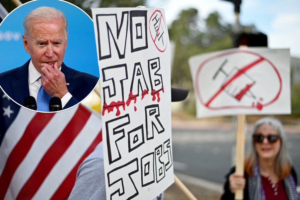 US appeals court blocks Biden’s federal COVID-19 vaccine&nbsp;mandate￼