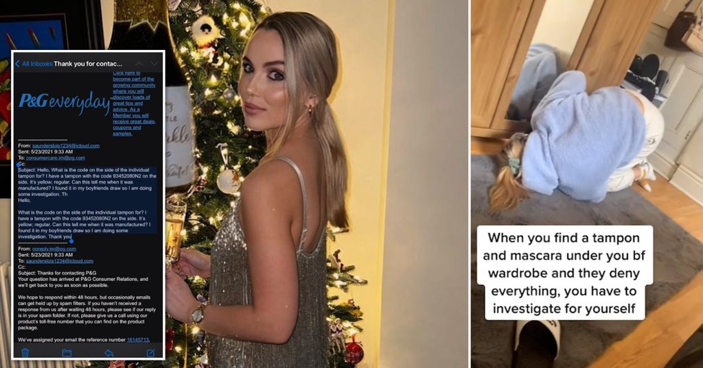 He needs to run now! Woman goes ‘psycho’ using tampon serial numbers to catch cheating&nbsp;boyfriend!￼