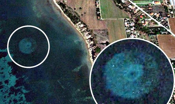 SAY WHAT!! People think they spotted a UFO submerged underwater on Google Earth