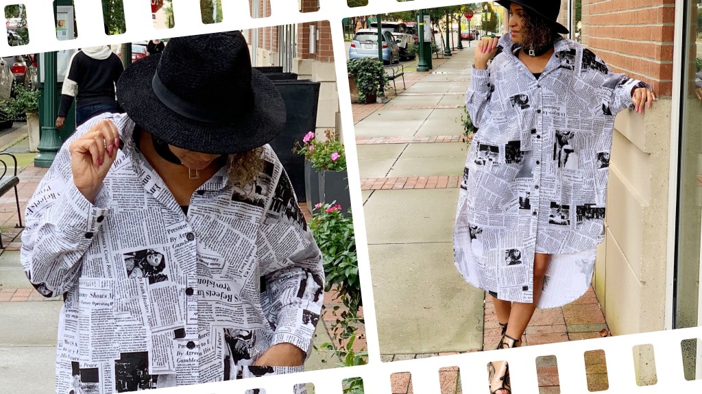 Newspaper Print Trend &&nbsp;Fashion