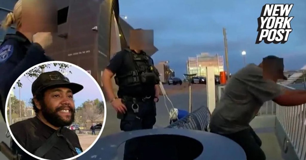 Bodycam shows Arizona cops standing by while man begs for help before drowning