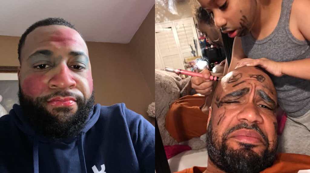 Celebrity Dads Who Let Their Daughters Do Their Makeup, Nails and&nbsp;Dress-Up￼