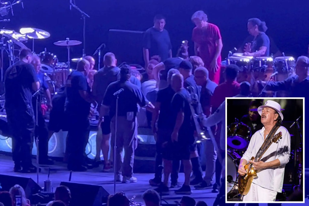 Carlos Santana Collapses&nbsp;Onstage￼