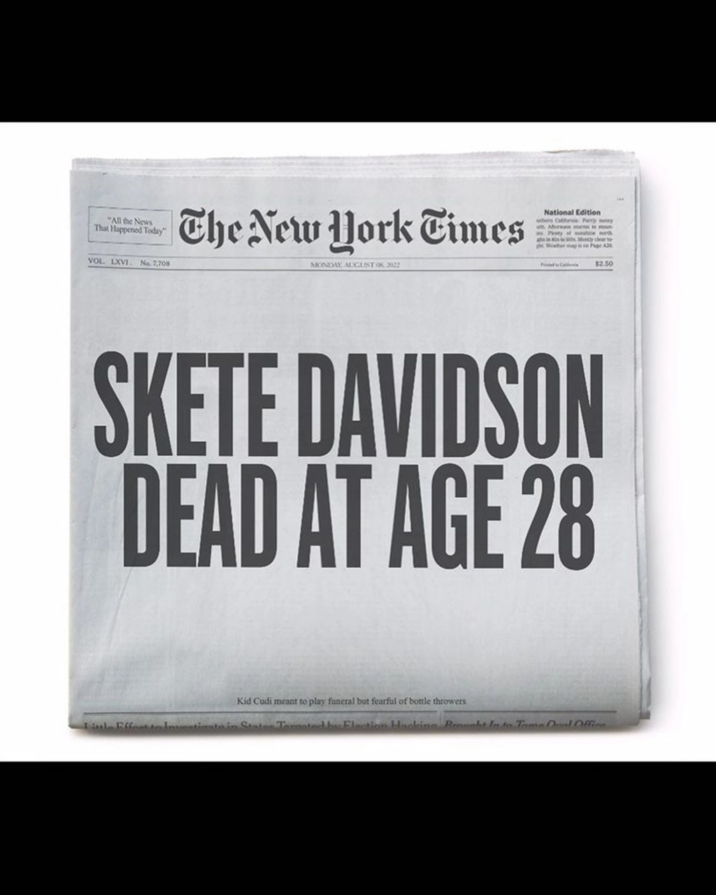 Kanye West mourns fake death of Pete Davidson after Kim Kardashian&nbsp;breakup