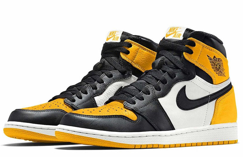 Official Images Of The Air Jordan 1 Retro High OG “Yellow Toe”