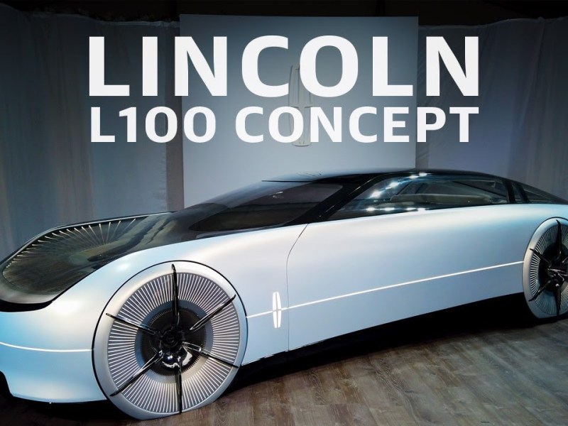 New Lincoln Model L100 Concept has a Cinema&nbsp;Floor