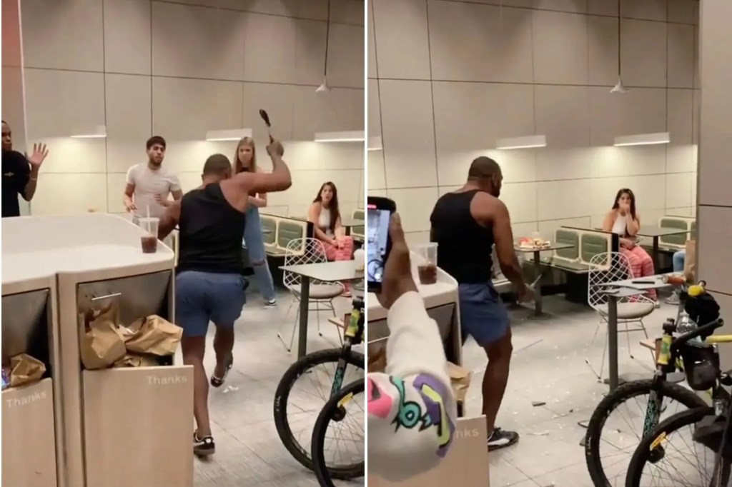 McDonald’s ax swinger had just been ‘rejected’ by woman, witness says