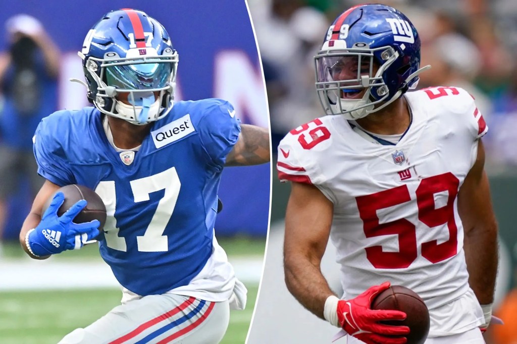 Five under-the-radar Giants players to watch in Week&nbsp;1