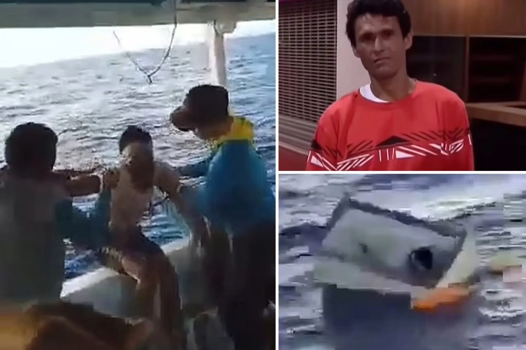 Brazilian fisherman survives 11 days in shark-infested waters inside a&nbsp;freezer