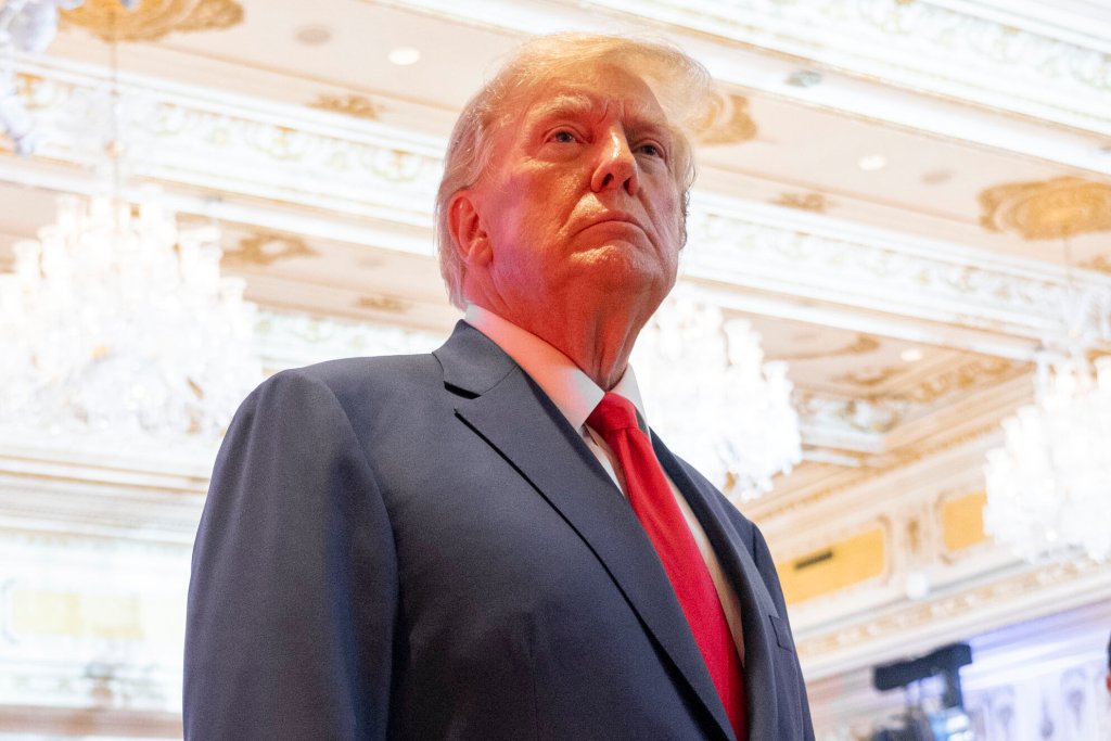 Former President Donald J. Trump has filed the paperwork indicating he will run for president again in 2024. He is expected to speak at 9 p.m. Eastern, as Republicans remain one seat away from clinching the&nbsp;House.