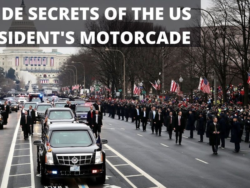 Inside Secrets of the US President’s Motorcade