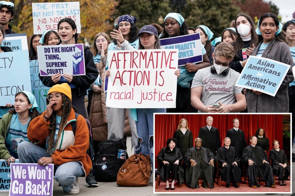 Supreme Court outlaws affirmative action in college admissions in landmark&nbsp;decision