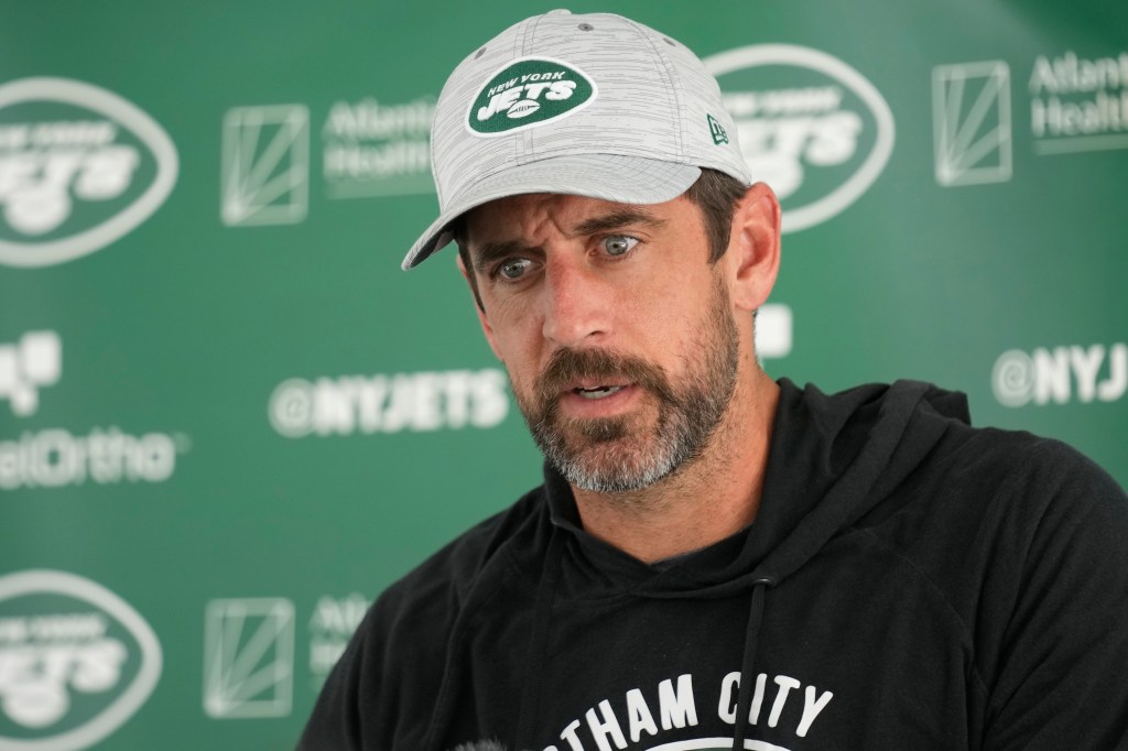 Aaron Rodgers to make Jets debut Saturday against&nbsp;Giants
