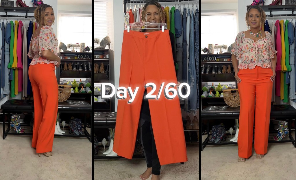 Vibrant Blossoms: Embracing Orange and Floral&nbsp;Fusion