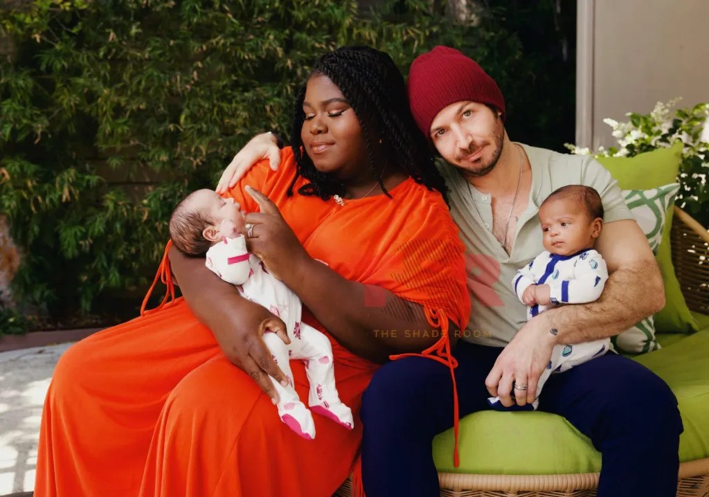 Actress Gabourey Sidibe and Husband Brandon Frankel Share First Look at Newborn&nbsp;Twins
