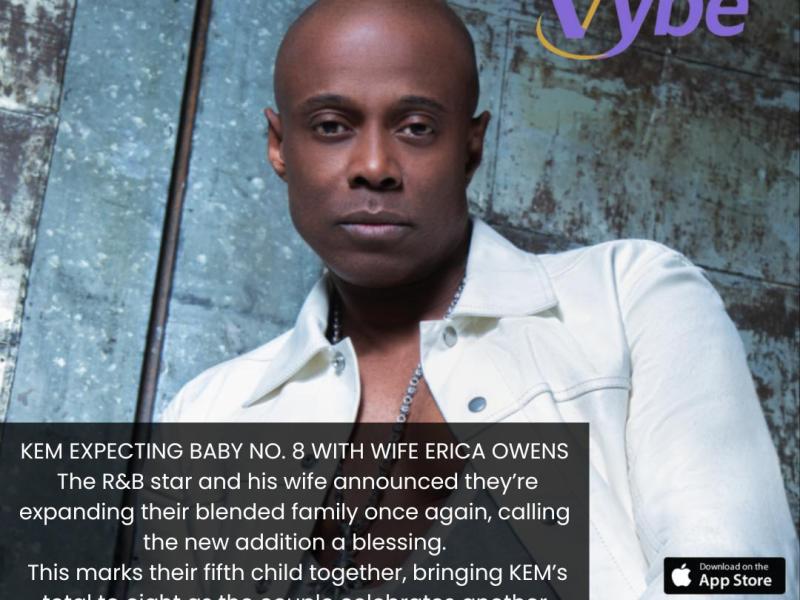 Sending major congratulations to Kem on welcoming baby number 8 into the world&nbsp;👶🏾🖤