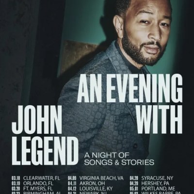 John Legend Announces 2026 ‘A Night of Songs & Stories’ Tour&nbsp;Dates