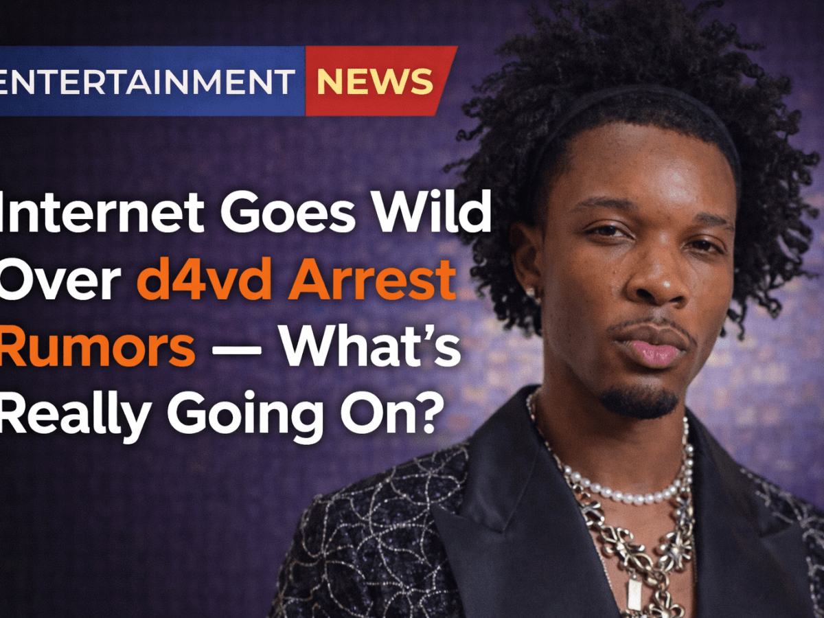 d4vd Arrest Rumors Explode Online — Here’s What We Actually&nbsp;Know