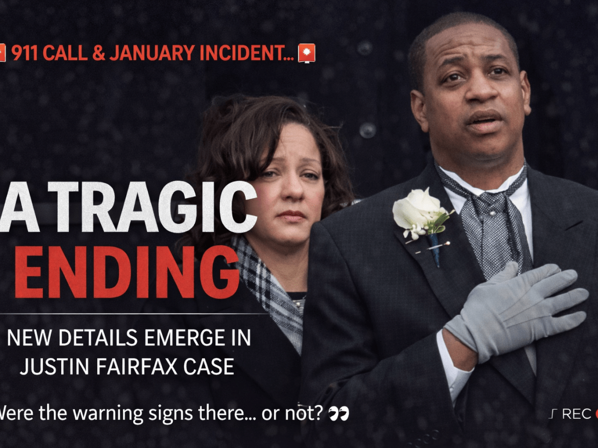 🚨 “911 Call, January Incident, and a Tragic Ending: New Details Emerge in Justin Fairfax&nbsp;Case”
