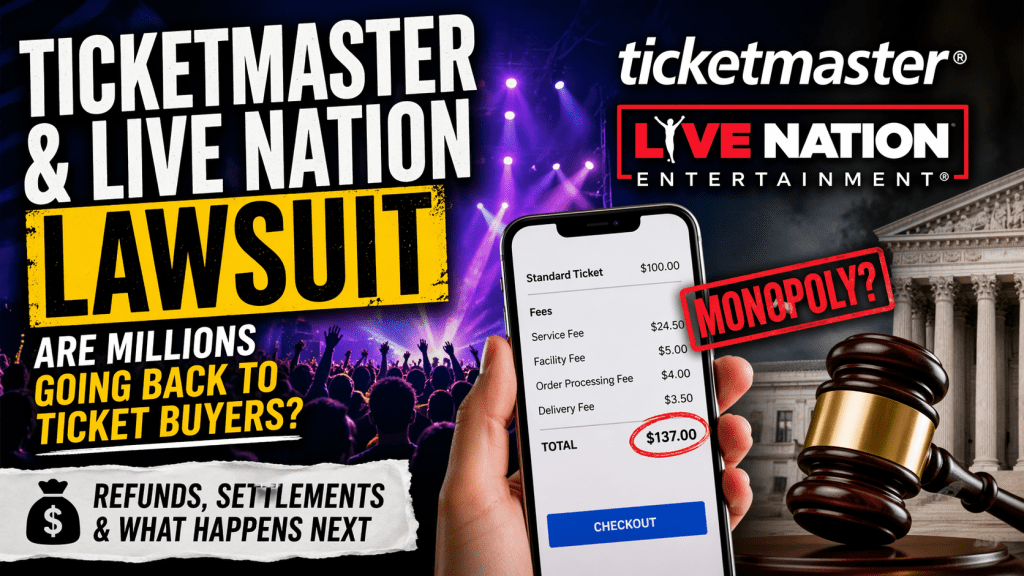 Ticketmaster Might Owe You Money… But Don’t Get Too Excited&nbsp;Yet
