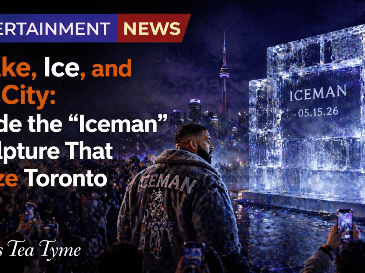 Drake, Ice, and the City: Inside the “Iceman” Sculpture That Froze&nbsp;Toronto