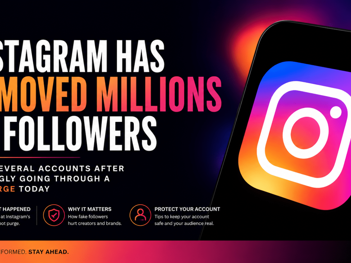 Instagram’s Follower Shake-Up Has Creators Talking After Major Bot&nbsp;Purge