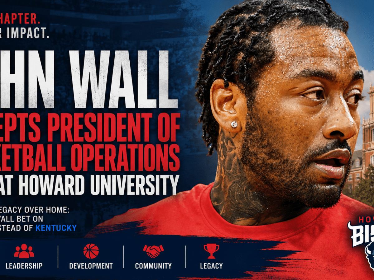 John Wall Takes His Talents to Howard University Instead of Kentucky&nbsp;Return