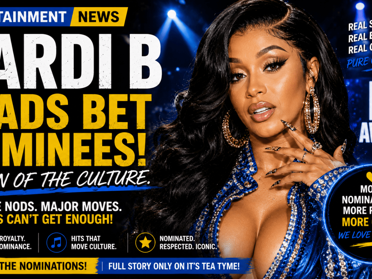 Cardi B Has The Internet Arguing After BET Award Nominations&nbsp;Drop