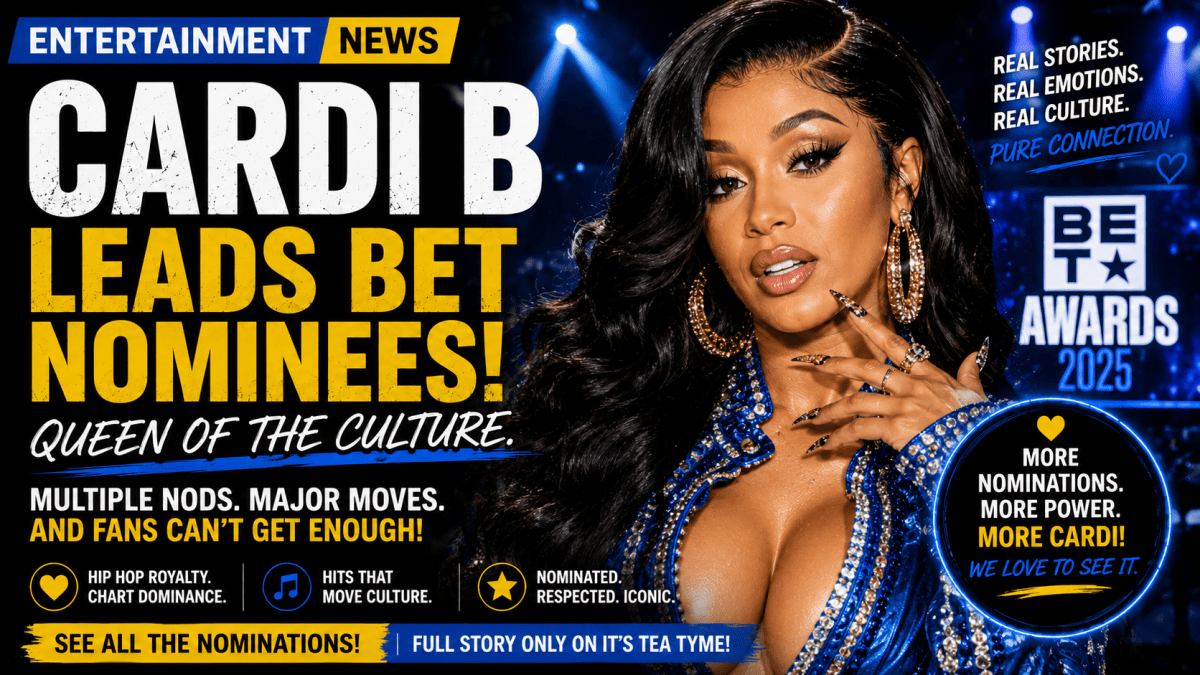 Cardi B Has The Internet Arguing After BET Award Nominations&nbsp;Drop