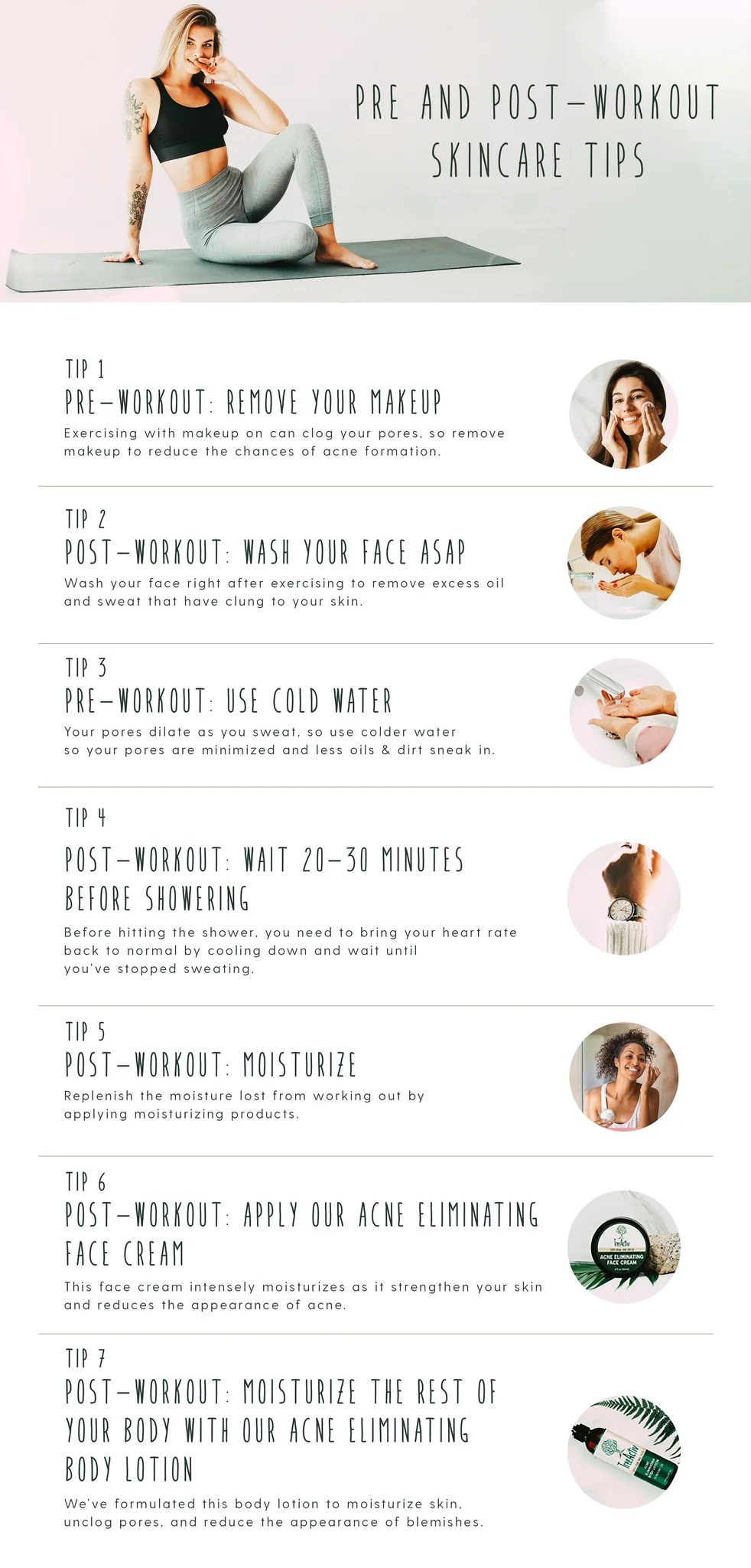 Easy Pre- and Post-Workout Skincare&nbsp;Routines