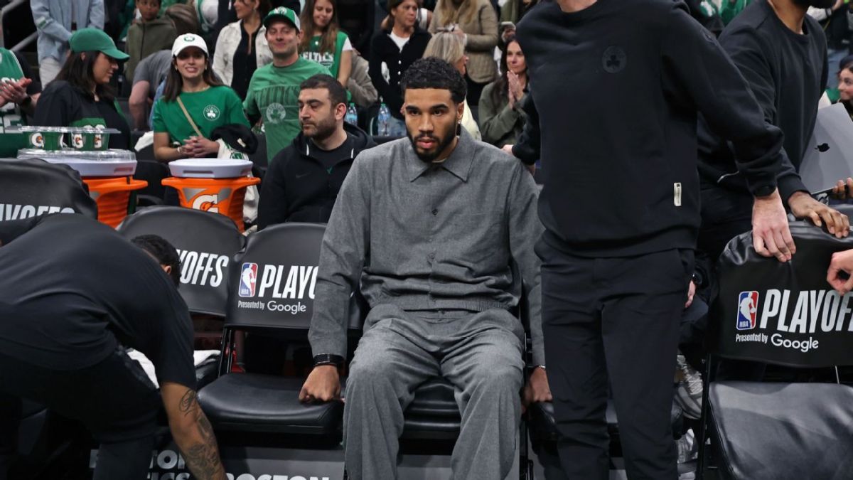 Celtics’ Jayson Tatum laments ‘unfortunate timing’ of knee&nbsp;injury
