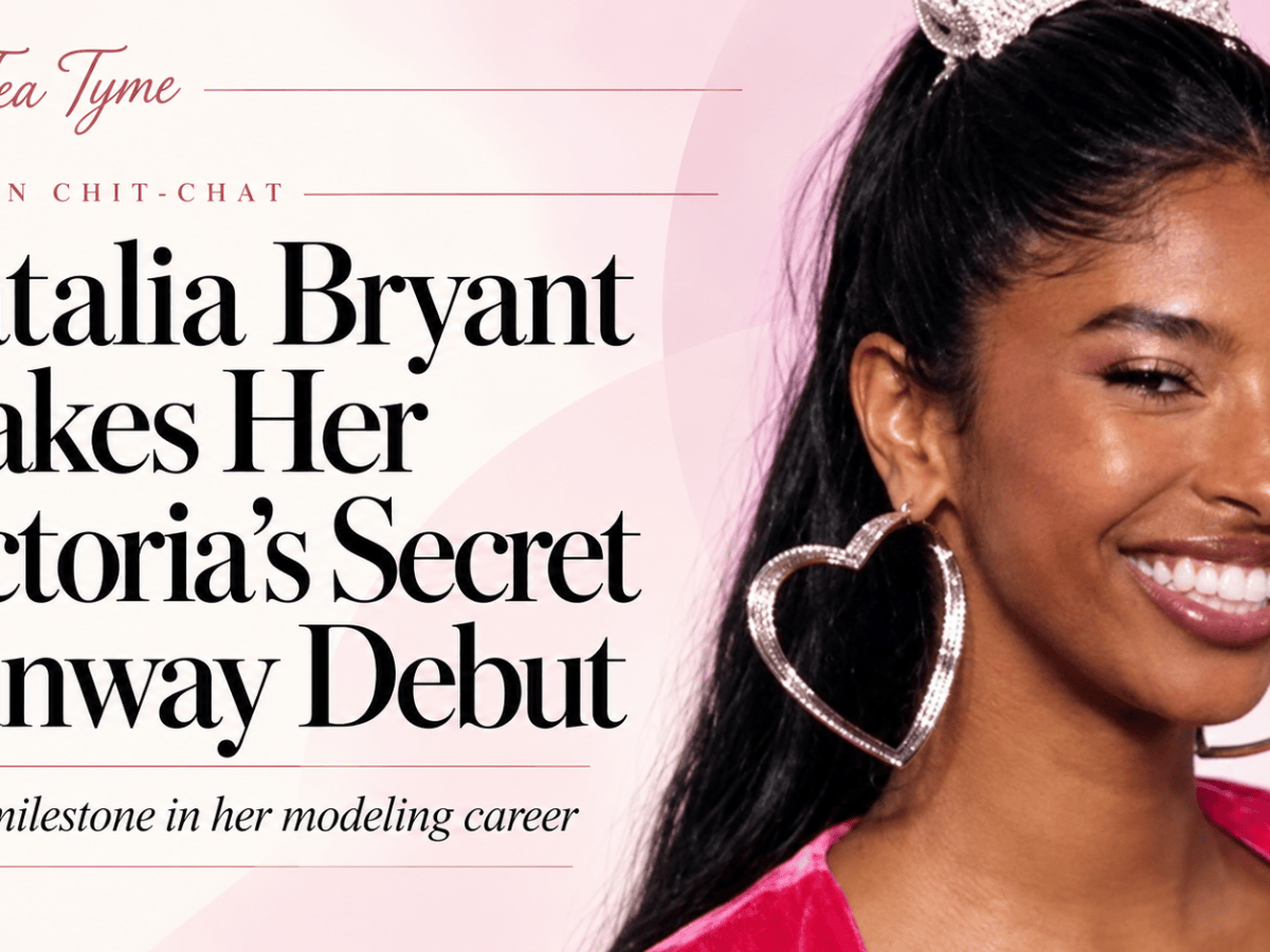 Natalia Bryant Makes Her Victoria’s Secret Debut—with Mom Vanessa Cheering Her&nbsp;On