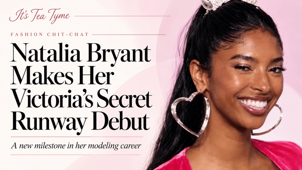 Natalia Bryant Makes Her Victoria’s Secret Debut—with Mom Vanessa Cheering Her On