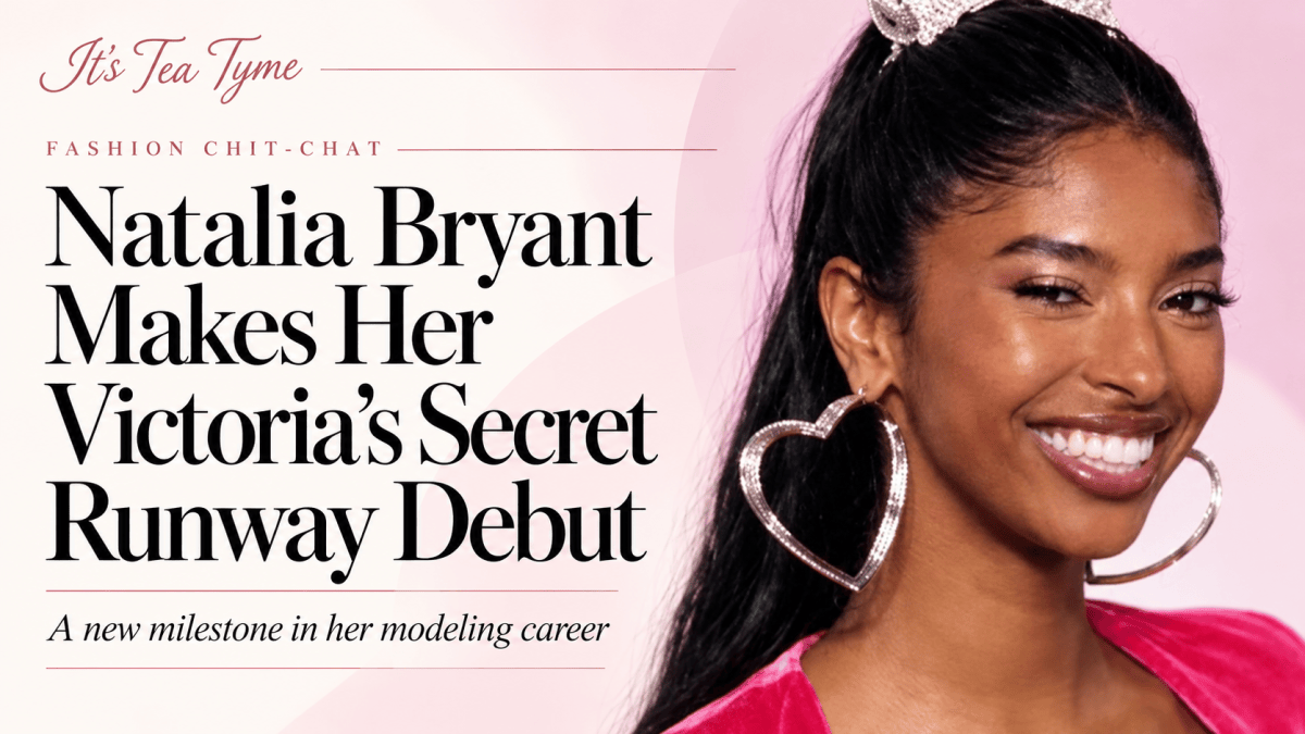 Natalia Bryant Makes Her Victoria’s Secret Debut—with Mom Vanessa Cheering Her&nbsp;On