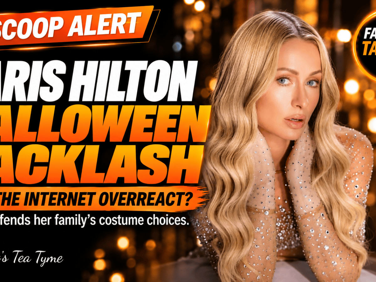 Paris Hilton Defends Family Halloween Costumes: Did the Internet&nbsp;Overreact?